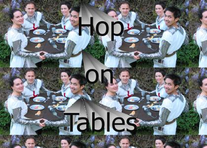 Hop on Tables