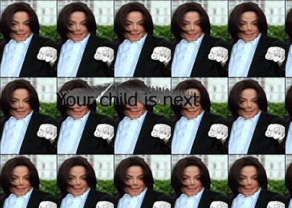 Michael Jackson has children in bed!
