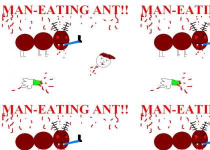 Man Eating Ant
