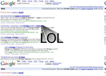 Google hates N-gage