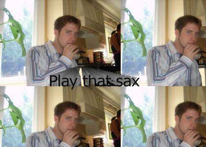 Al, play that sax!