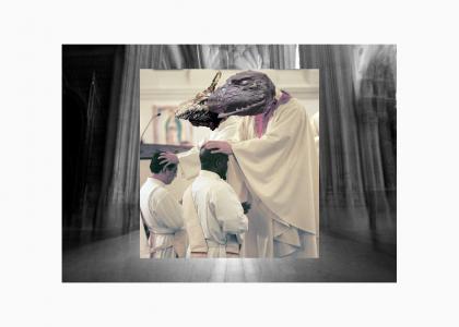 Skeksis join the priesthood