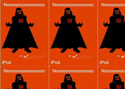 Vader breaks his iPod