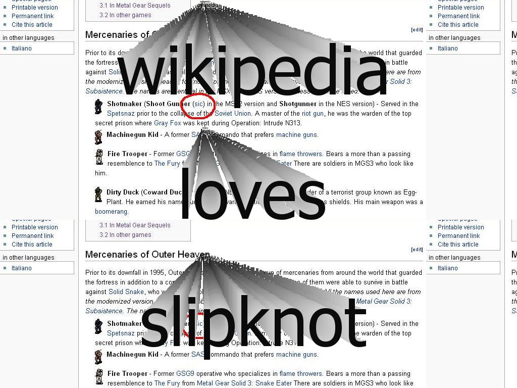 wikipedialovestheslipknot