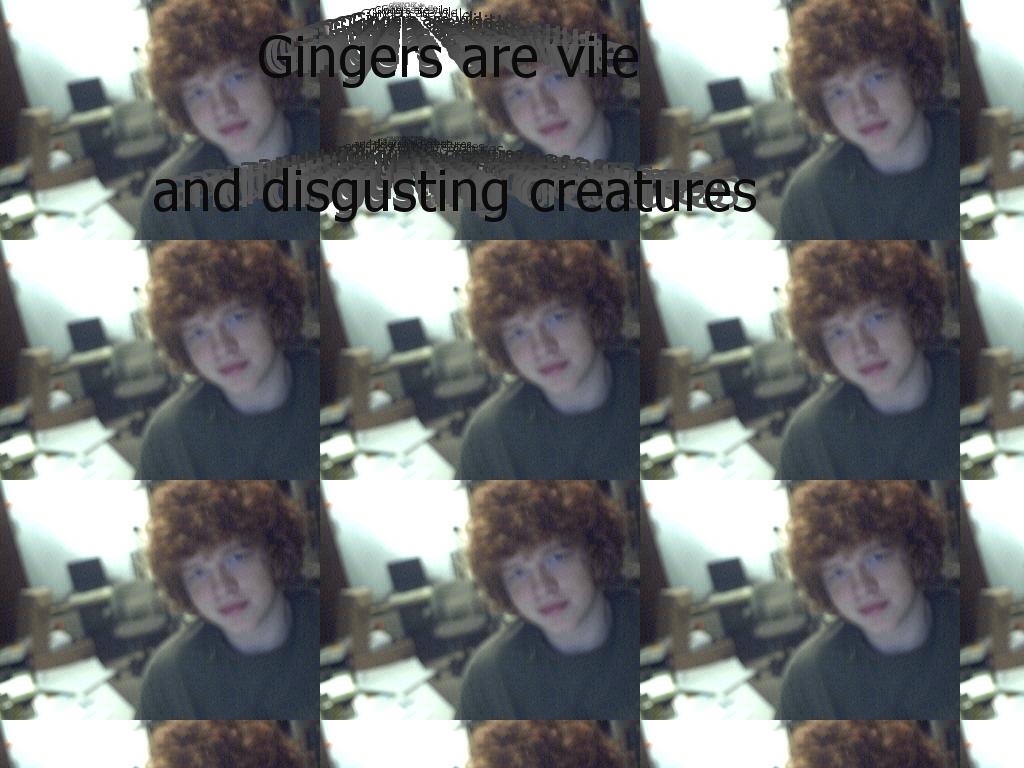 Gingersaredisgusting
