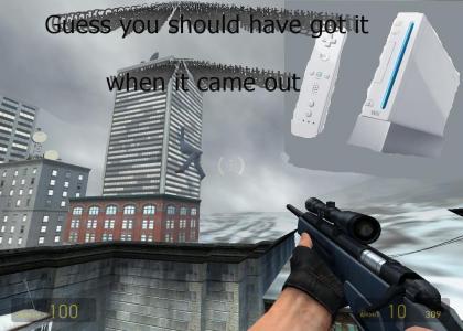 I guess GMAN didnt buy a Wii