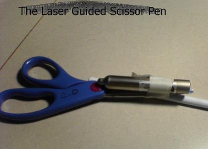 The Laser Guided Sicssor Pen