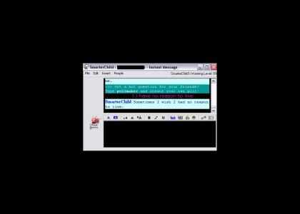 SmarterChild is suicidal