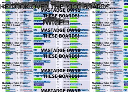 Mastadge takes over the YJCC Board!!!
