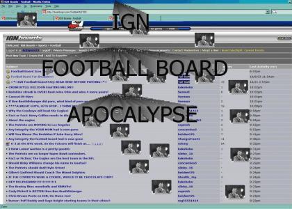 Football Board Apocalypse