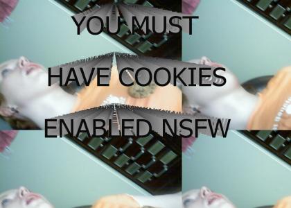 YOU MUST HAVE COOKIES ENABLED