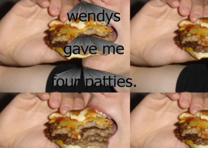 wendy's messed up yay !!!