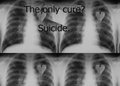 Your test results came back emo. The only cure? Suicide.