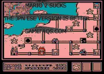 MARIO 2 SUCKS AND IS STUPID AND GAY AND SUCKS