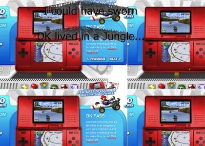 Mario Kart DS lies