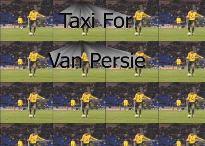 Taxi for Van Persie
