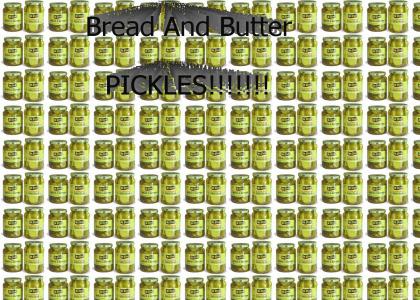 Bread and Butter Pickles!