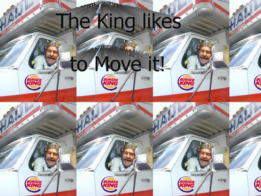 Thekinglikestomoveit