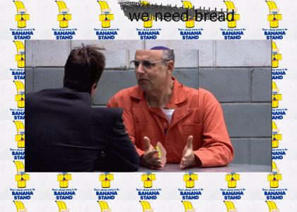 George Senior still can't get a decent prison meal