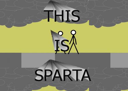 This is SPARTA! over and over and over and over and over and over