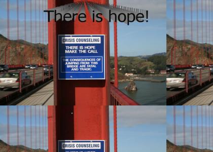 Don't jump off the golden gate!