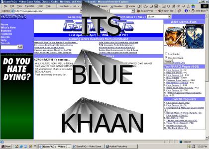 Blue KHAAAN a la GameFAQs