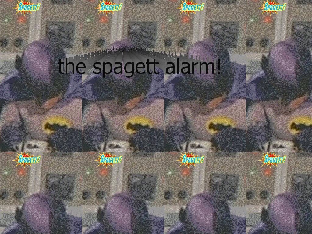 spagettalarm