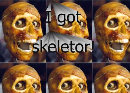 I got skeletor