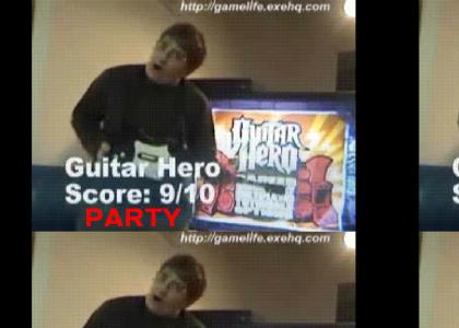 Guitar Hero Kid Likes To Party Hard