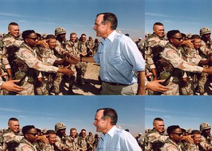 George HW Bush shows his new tax propsal...
