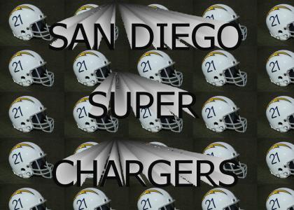 San Diego Super Chargers (old school stylee)