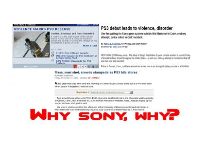 Why Sony, Why?