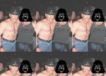 Vader likes the gay bar!