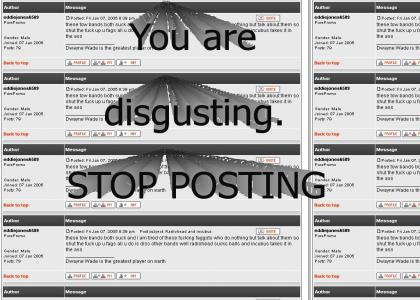 Stop posting in purevolume