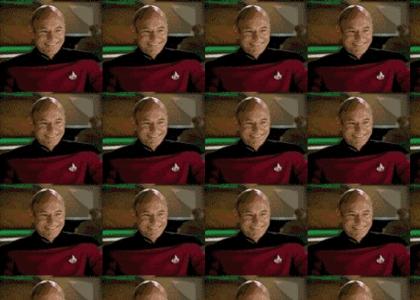 Picard "Dancing" with his-self