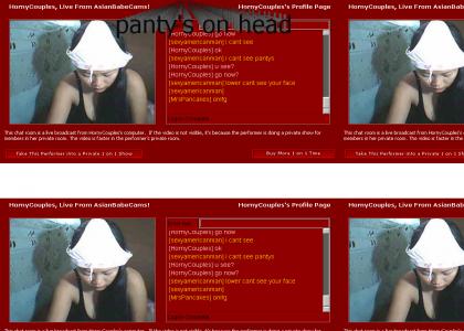 Panty's on Head