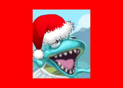 Prehistoric Dinosaur wishes everyone a Merry Christmas