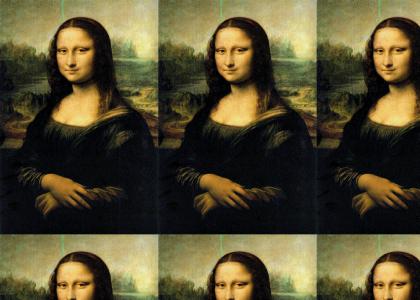 The Mona Lisa Changes Facial Expressions