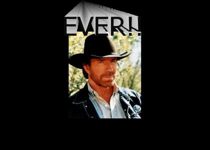 Chuck Norris Doesn't Change Facial Expressions...