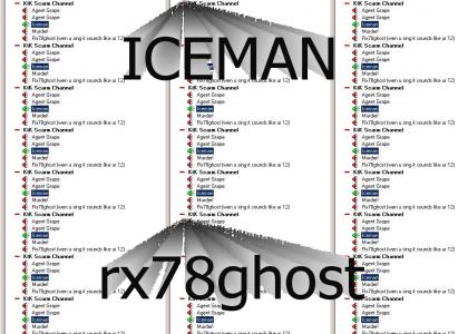 Iceman serenades rx78ghost