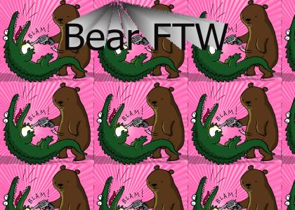 Bear Vs. Alligator