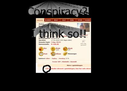 Conspiracy!? I think so!