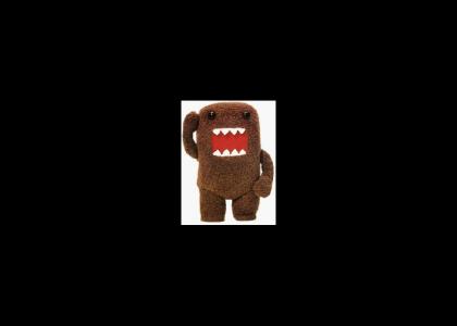 Domo-Kun doesn't change facial expressions