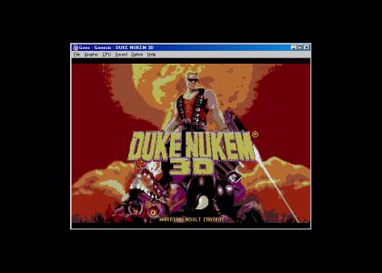 Duke Nukem for Mega Drive