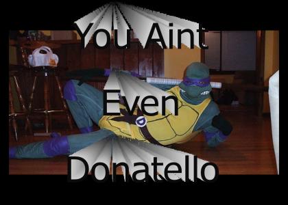 You ain't even Donatello
