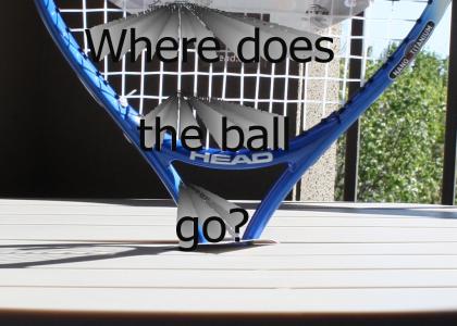 Where does the ball go?
