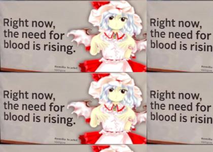 the need for blood is rising