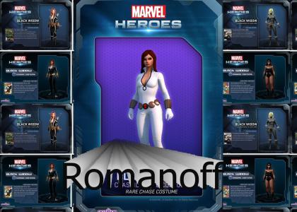 Black Widow - Marvel Heroes Omega (2015/16 Game)