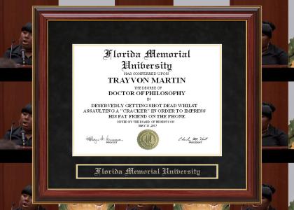 Trayvon Martin Awarded Honorary Degree
