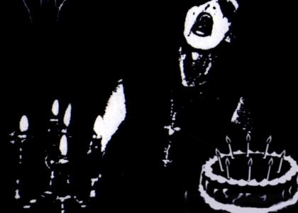 Black metal birthday wish